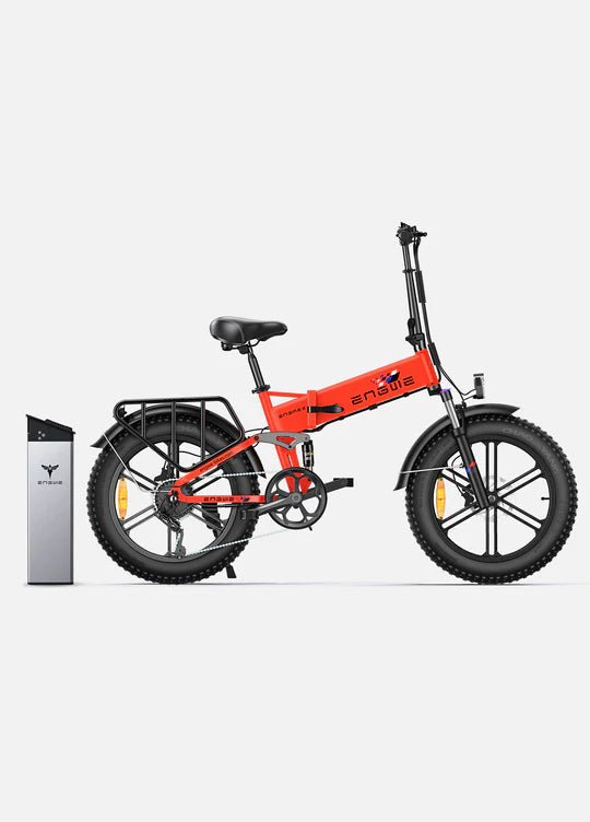 Engwe Engine X Foldable E-bike - JJ Adams Bikes