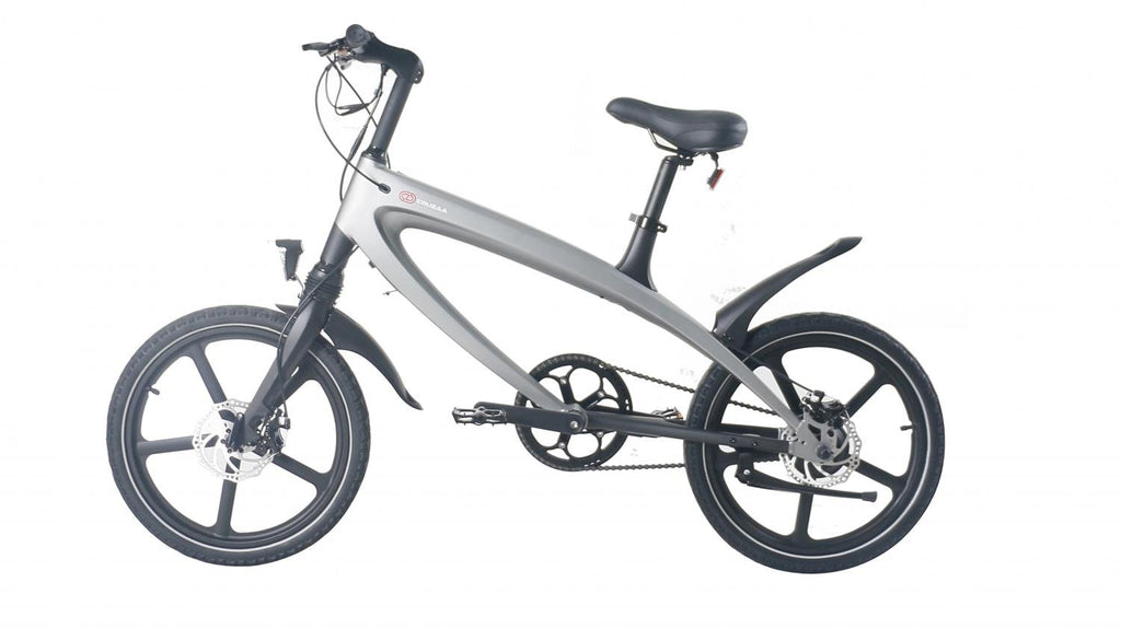 Solarbeam Yellow E-Bike with Built-in Speakers & Bluetooth - JJ Adams Bikes